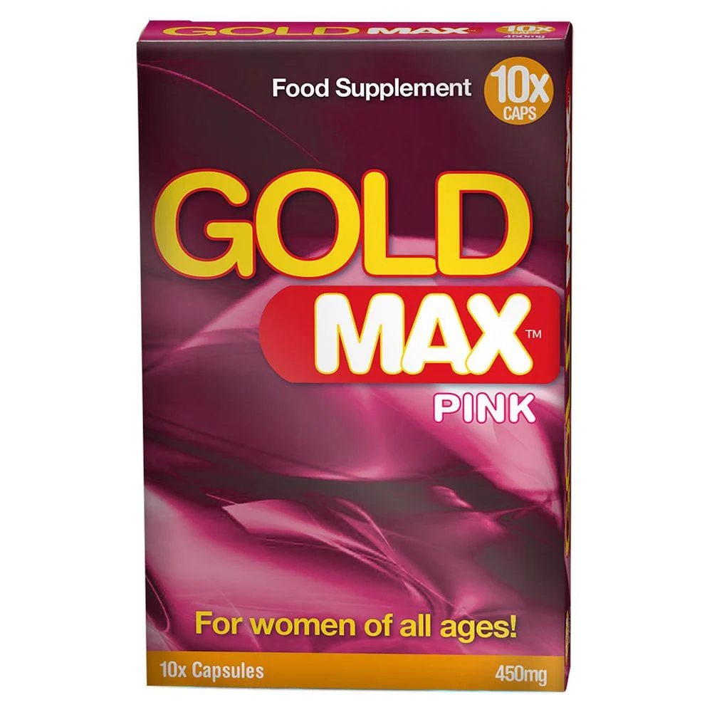 GoldMAX Libido Supplement 10 Pack For Women No Colour 450mg
