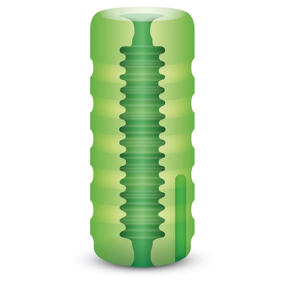 Zolo Original Squeezable Vibrating Stroker Vibrating Stroker Green