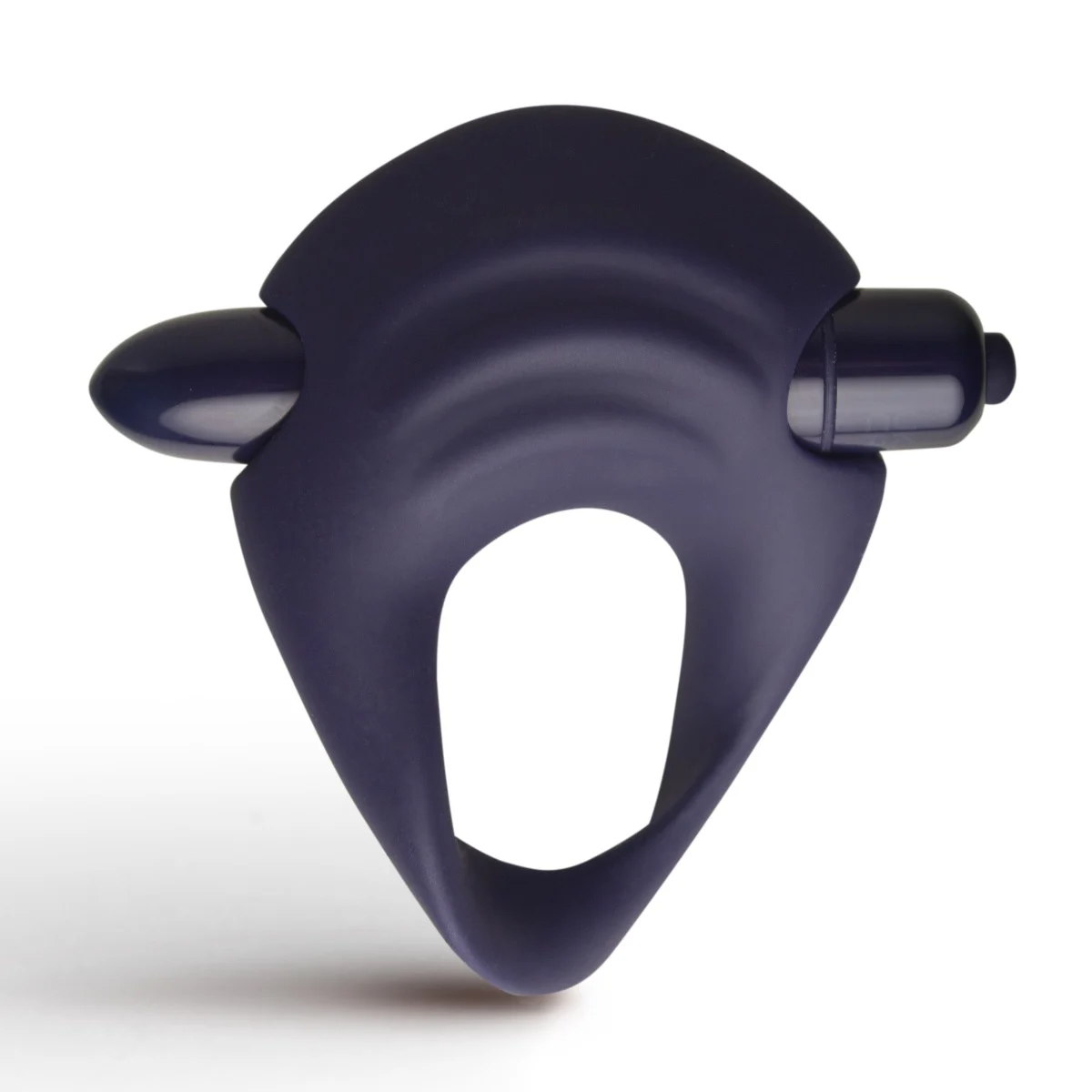 You Love Me Hold Me Vibrating Cock Ring Navy Blue