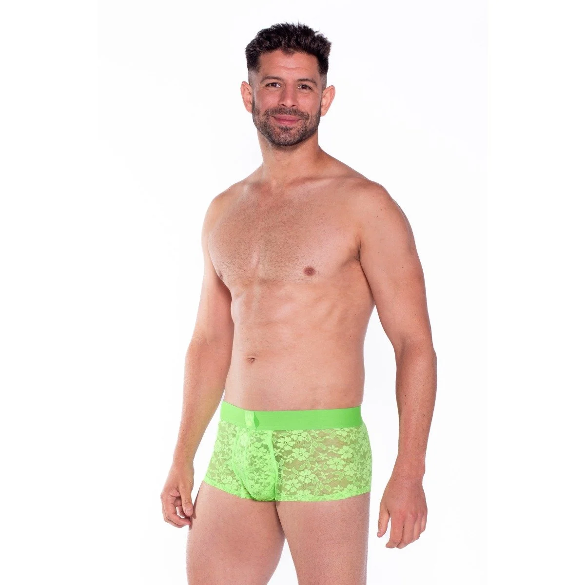 Prowler Neon Green Lace Trunk Small