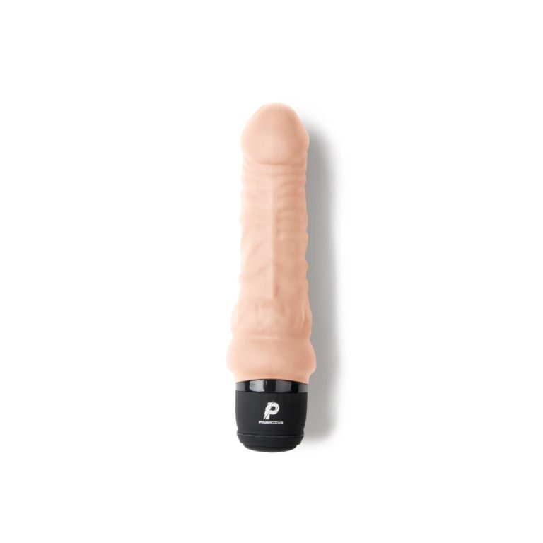 Powercocks 6" Realistic Vibrator Flesh