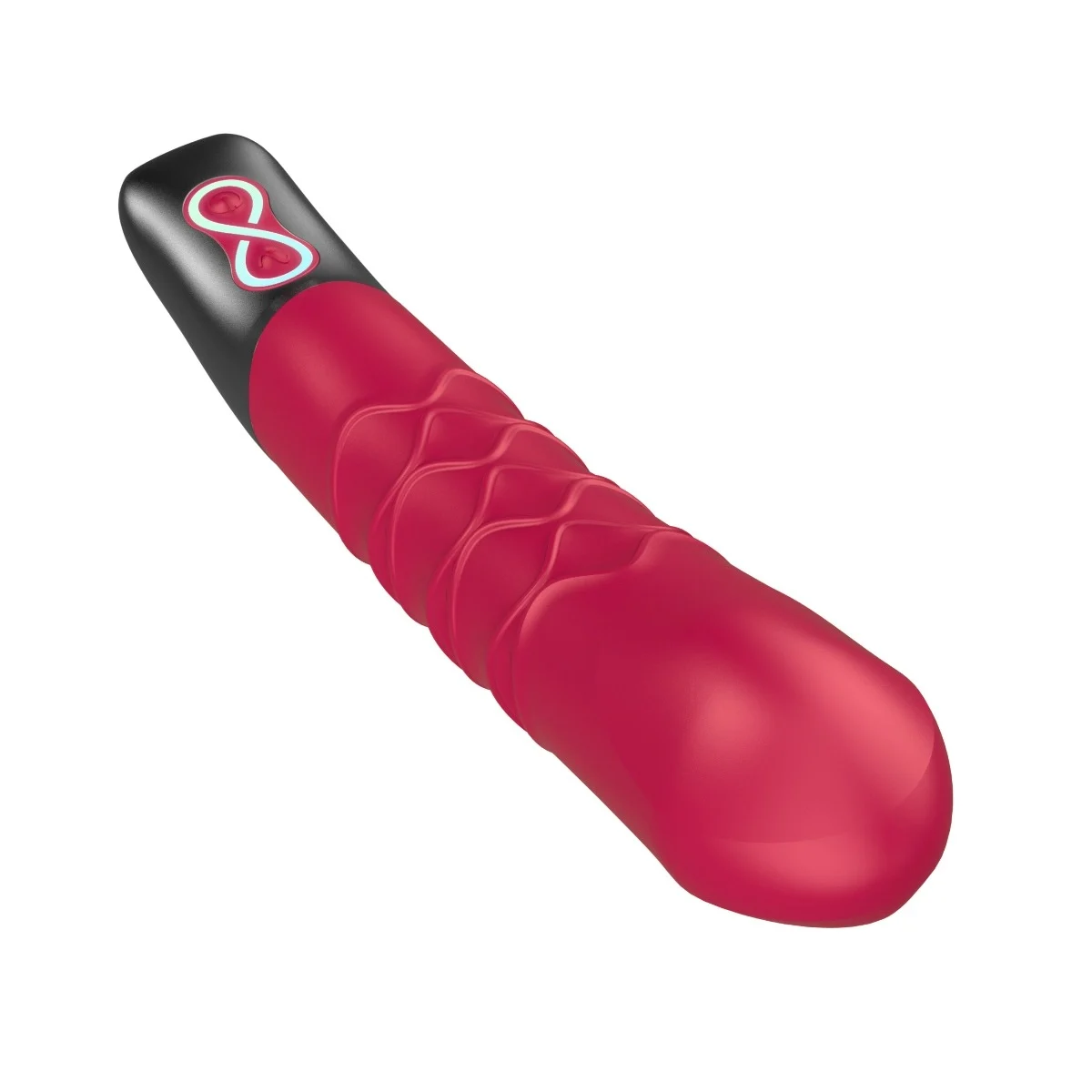 Titanz Thrusting Rechargeable Vibrator Pink
