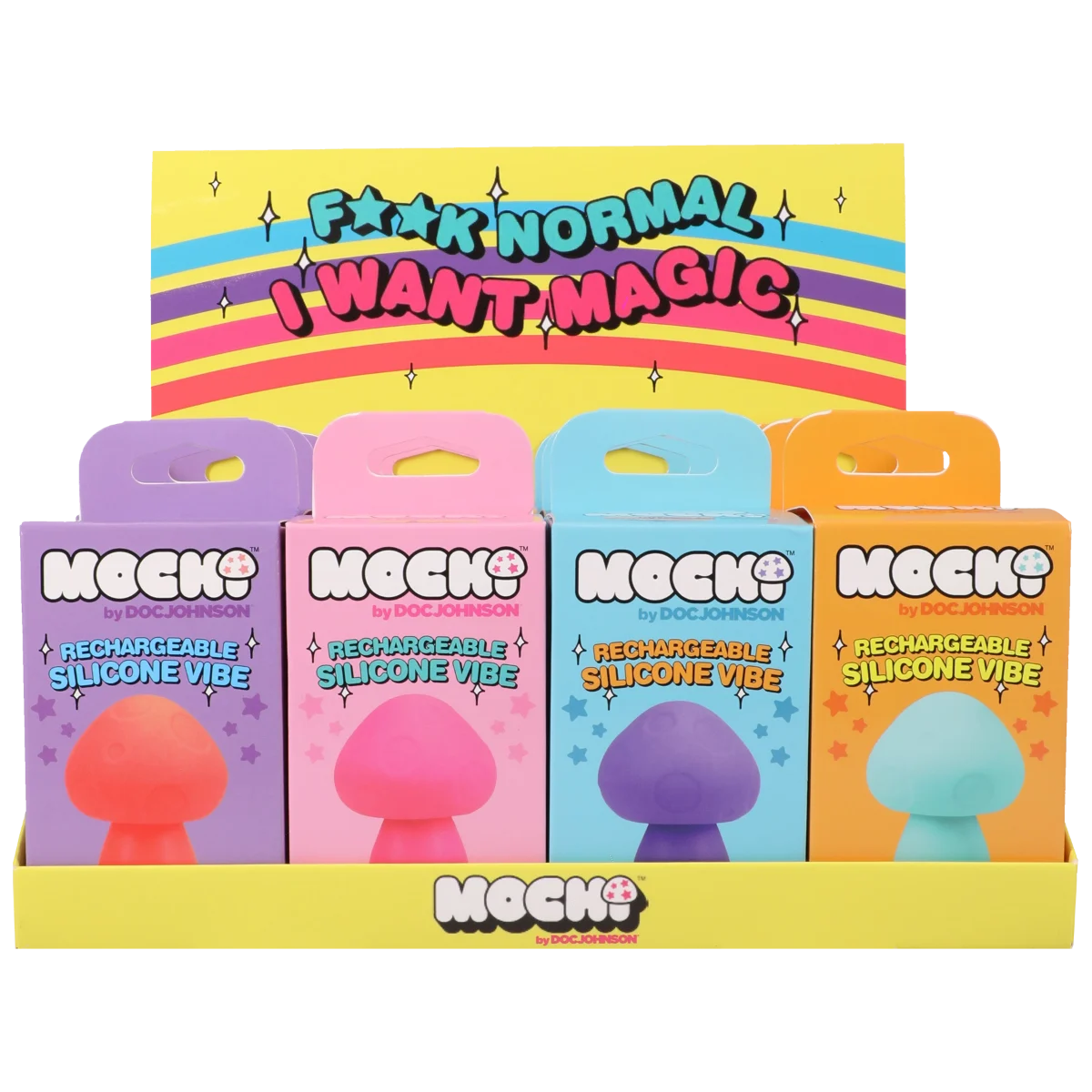 Mochi Mushroom Vibe 12-Pack Display
