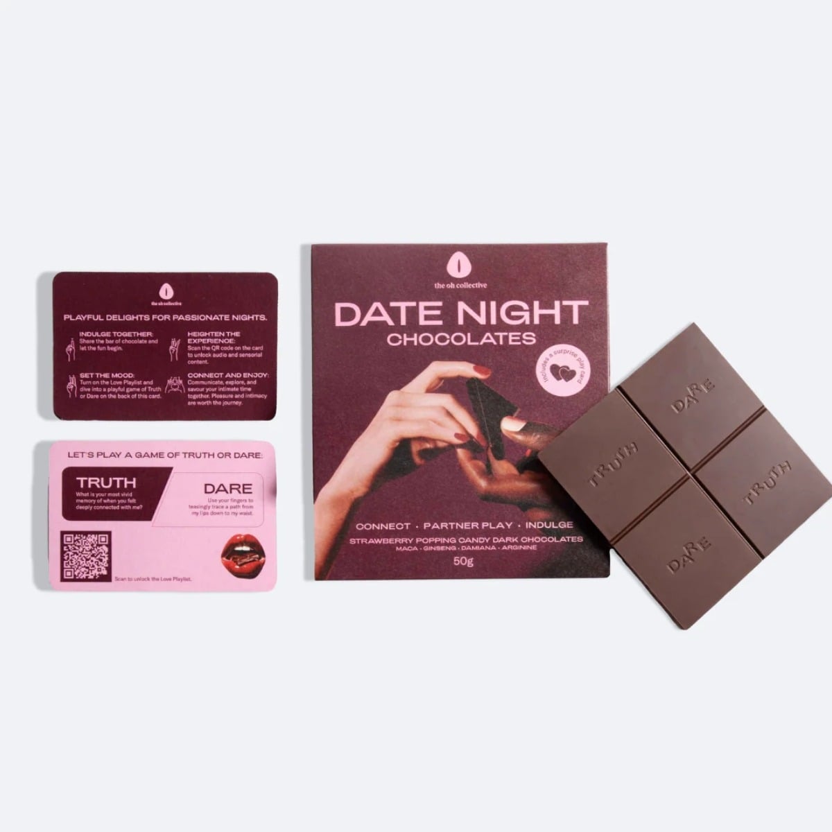 The Oh Collective Date Night Aphrodisiac Chocolate