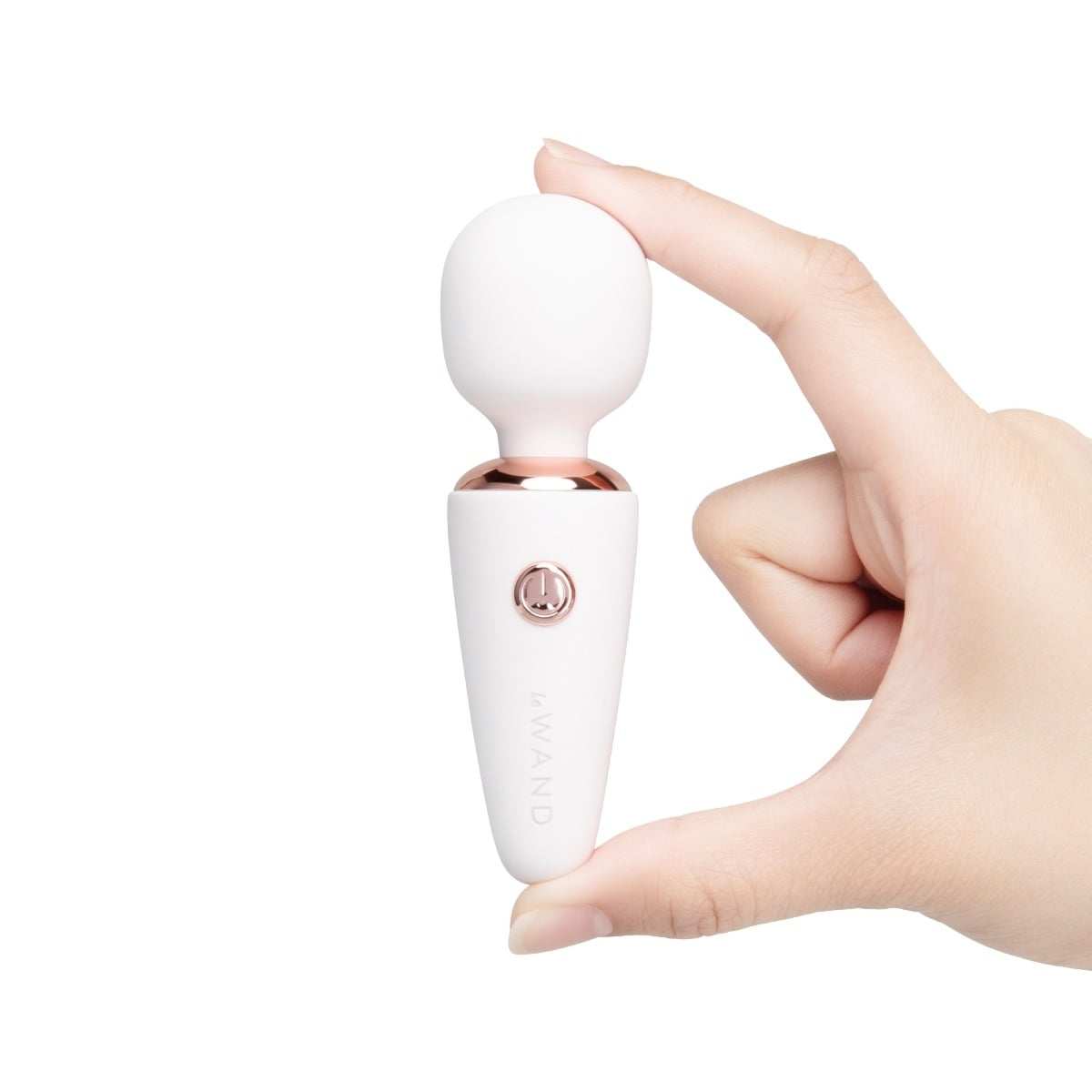 Le Wand Mini Micro Rechargeable Wand White