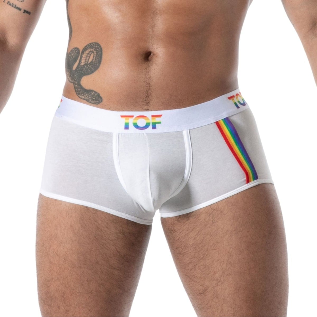 TOF Paris Joyful Pride Trunks White Medium