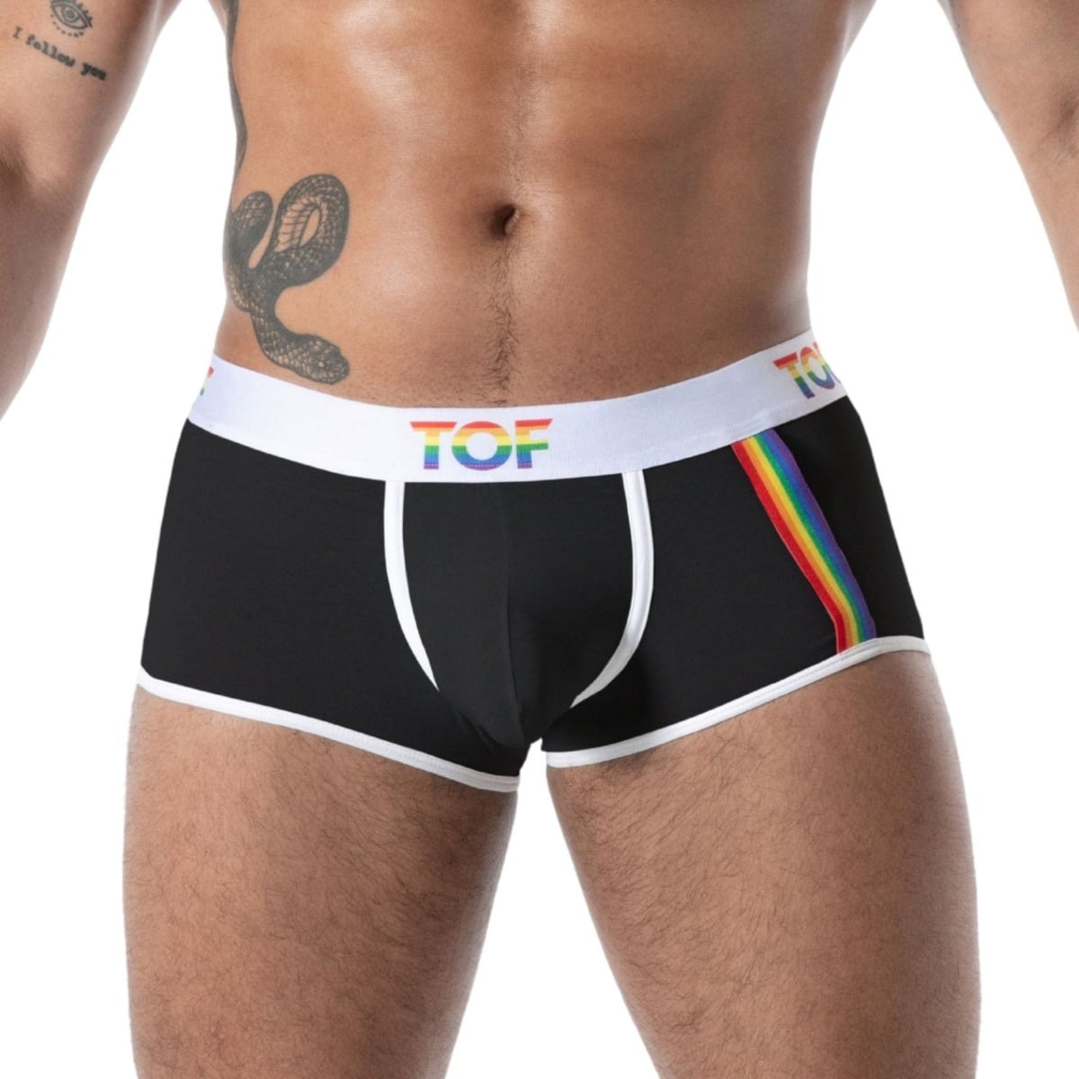 TOF Paris Joyful Pride Trunks Black Medium